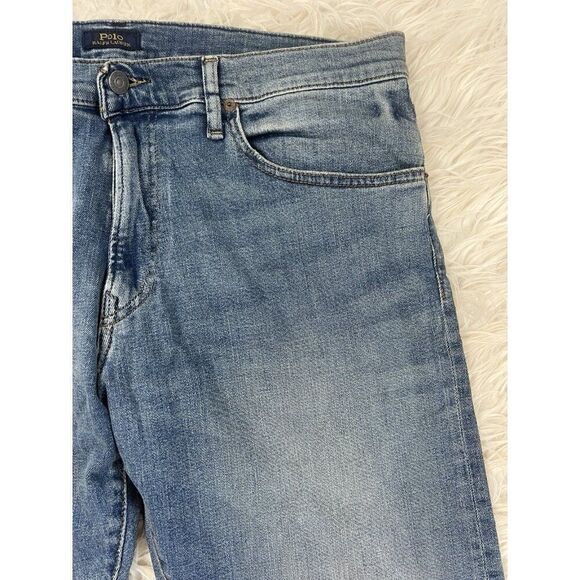 Polo Ralph Lauren Jeans Mens 36x30 Straight Leg Medium Wash Denim Pants - Picture 6 of 8